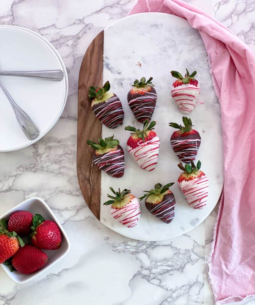 far away chocolate covered strawberries