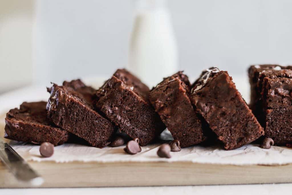 Moist Double chocolate banana bread that is very moist and is made with sour cream