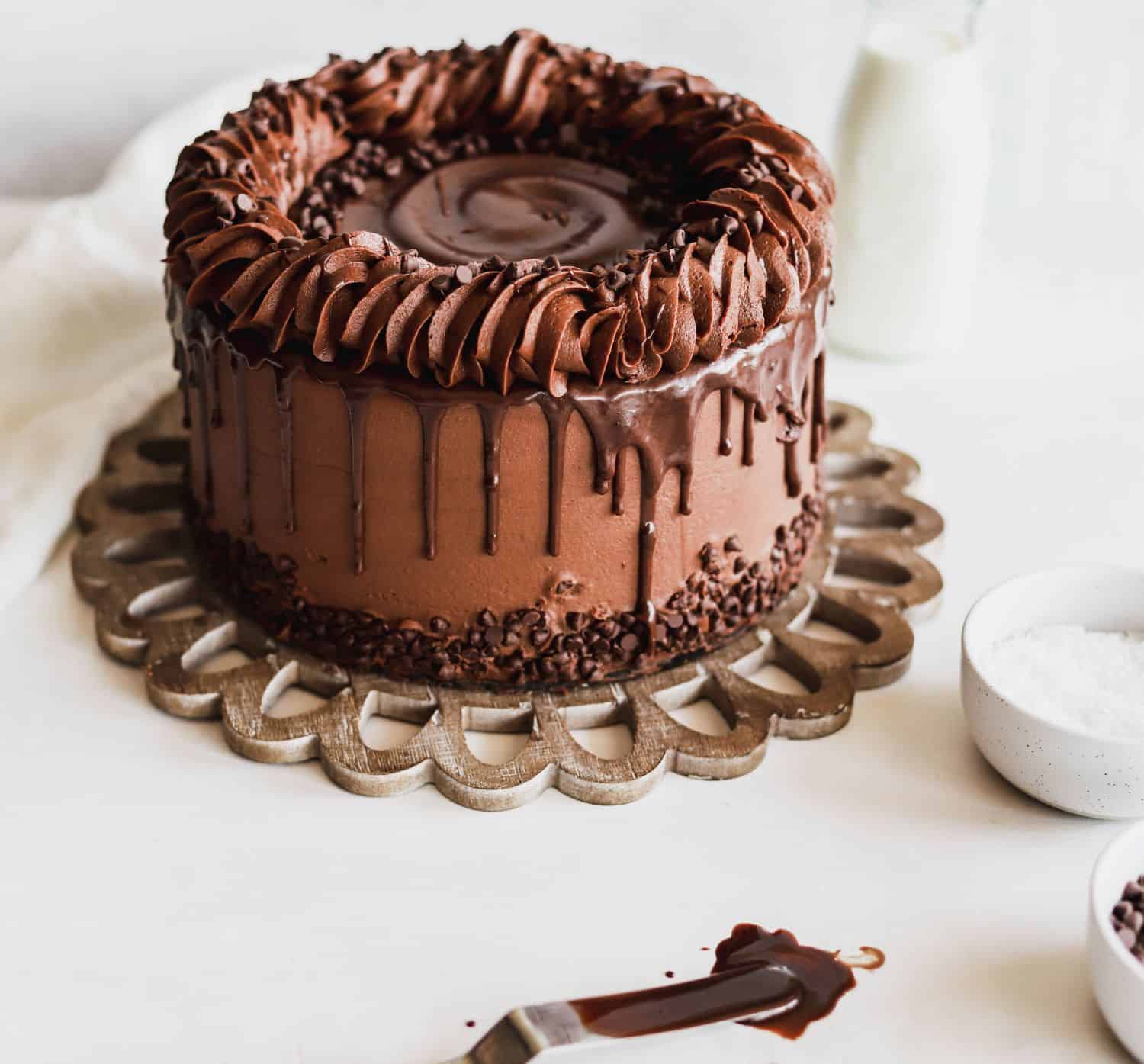 Moist Triple Chocolate Cake | Stephanie&amp;#39;s Sweet Treats |Stephanie Ruther