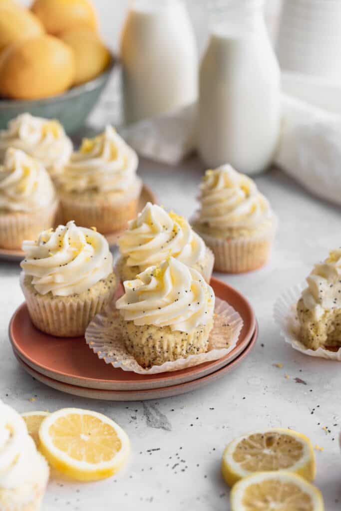 Lemon Poppy Seed Cupcakes Stephanies Sweet Treats Stephanie Ruth