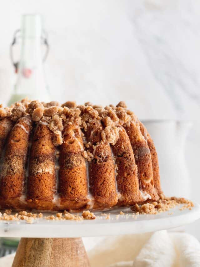 Banana Bread Coffee Bundt Cake Stephanie's Sweet Treats