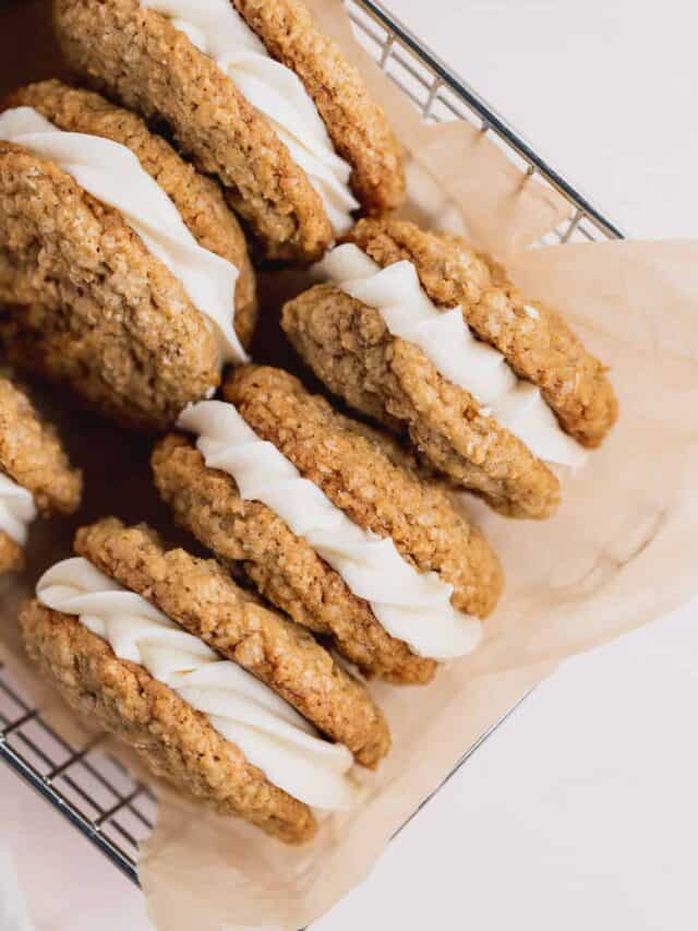 Homemade Oatmeal Cream Pies Stephanie's Sweet Treats