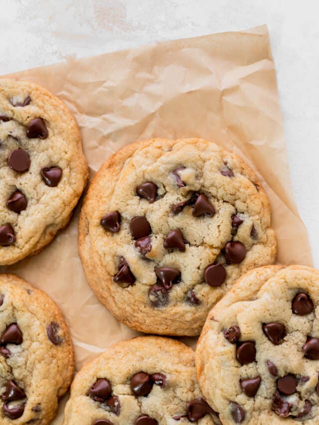Small Batch Large Chocolate Chip Cookies Stephanie's Sweet Treats