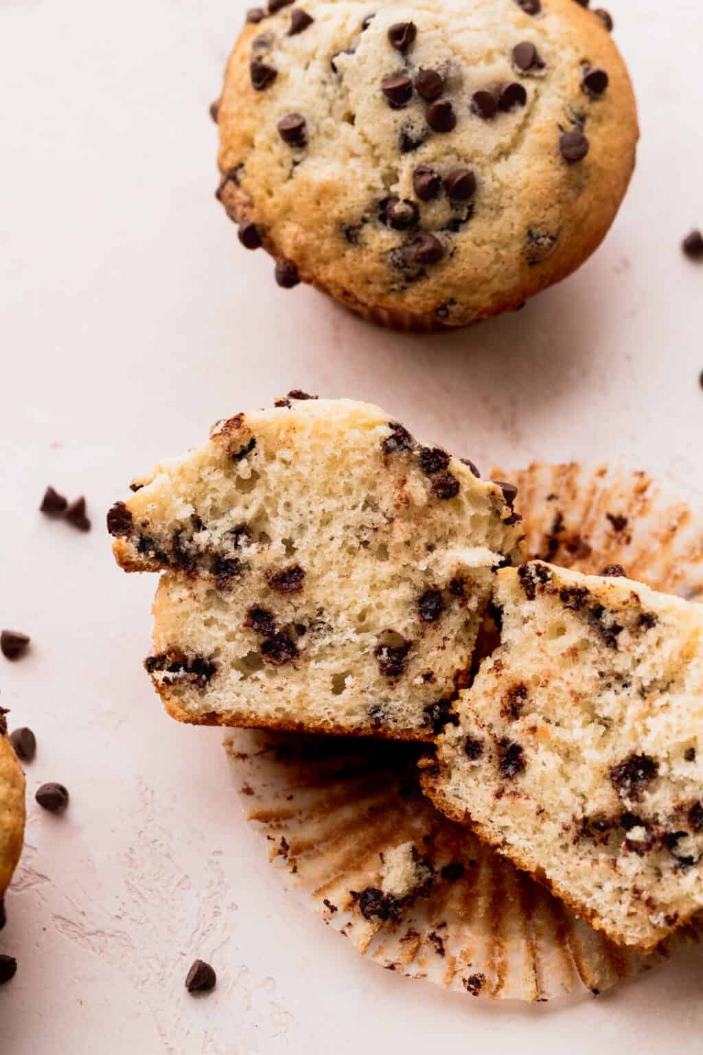 Chocolate Chip Buttermilk Muffins Stephanie's Sweet Treats