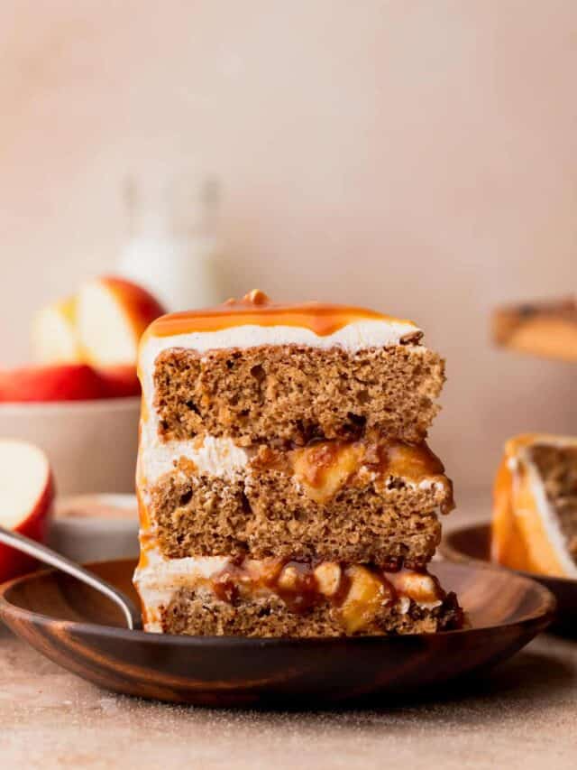 Cinnamon Apple Layer Cake Stephanie's Sweet Treats