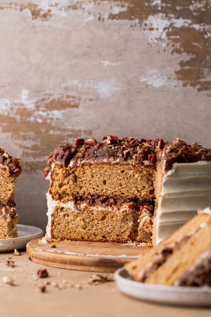 Pecan Pie Cake Stephanie S Sweet Treats   IMG 0735 720x1080 