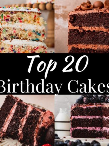 Top 20 birthday cakes