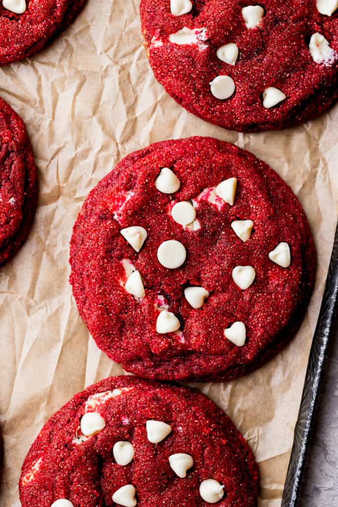 Red Velvet Cookies - Stephanie's Sweet Treats