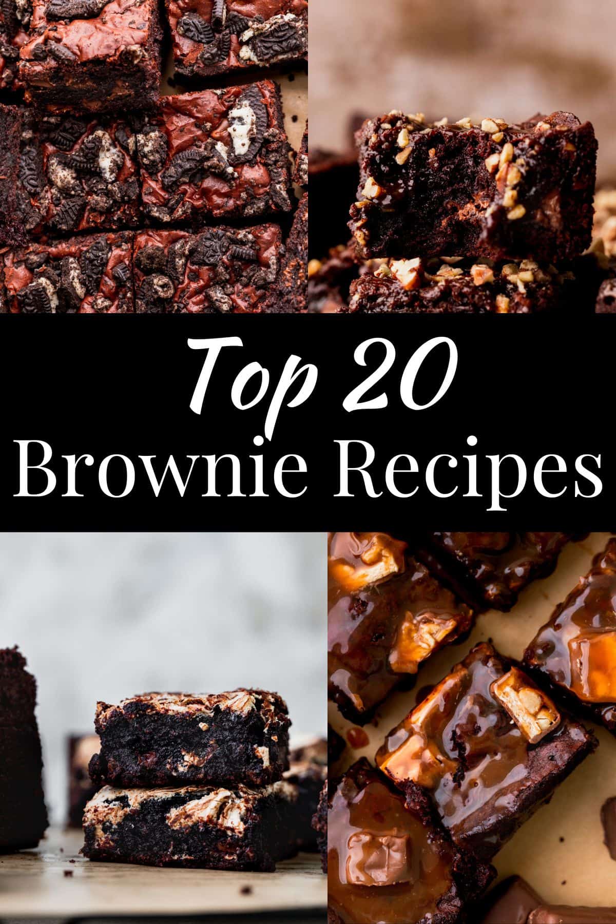 Top 20 brownie recipes