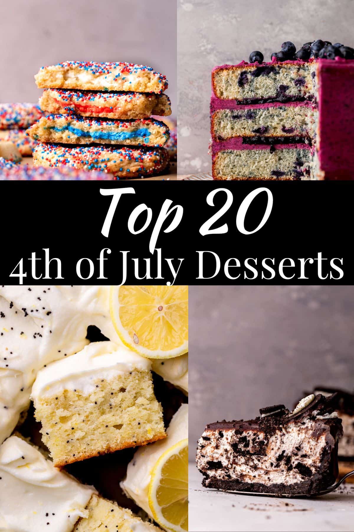 top 20 4th of july desserts.