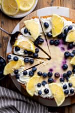 Lemon Blueberry Cheesecake - Stephanie's Sweet Treats