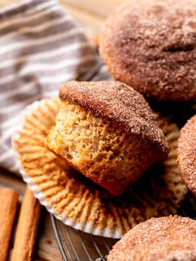 Fresh Apple Cider Muffins - Stephanie's Sweet Treats