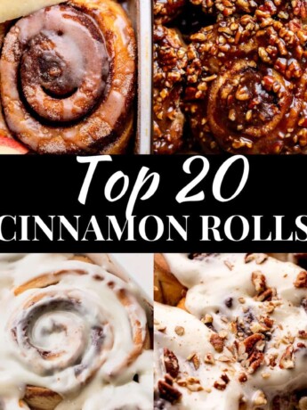 Top 20 cinnamon rolls.