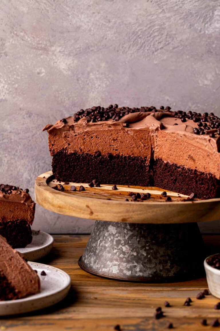 Chocolate Mousse Cake - Stephanie's Sweet Treats