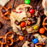 Top view of one kitchen sink cookies.