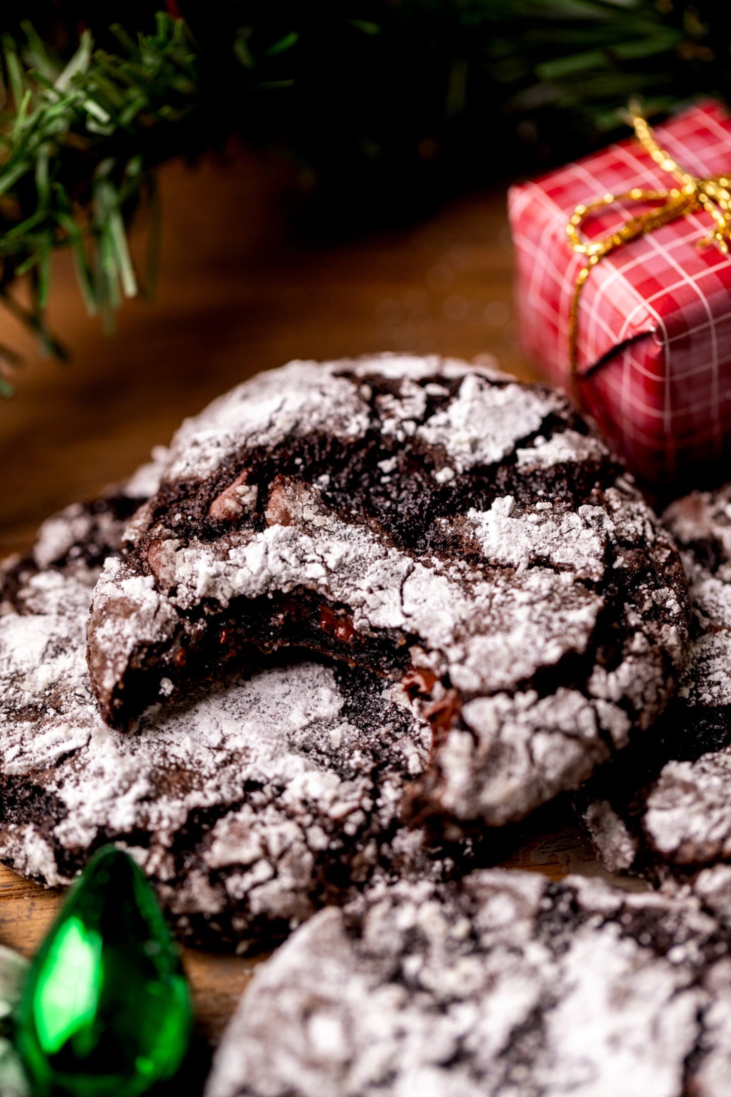 Chocolate Crinkle Cookies + VIDEO - Stephanie's Sweet Treats