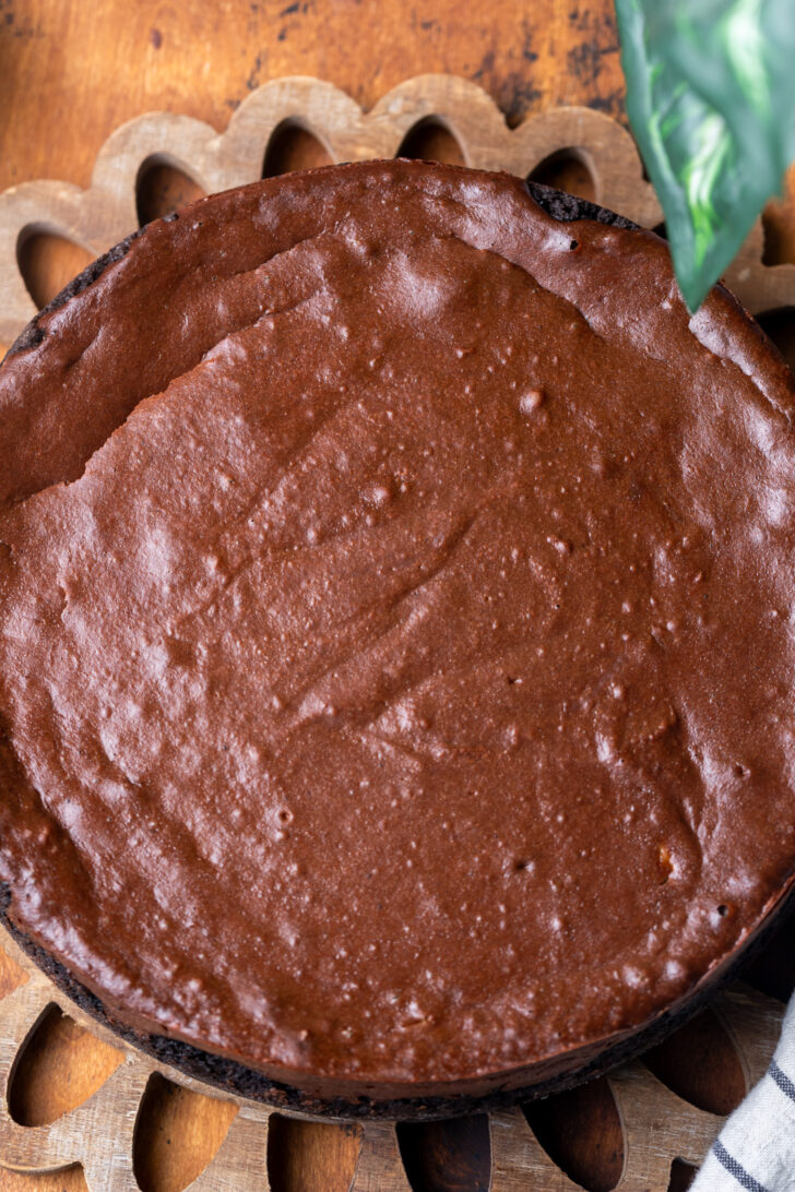 Cherry Marbled Cheesecake Triple Chocolate Brownies, image size:728x1092