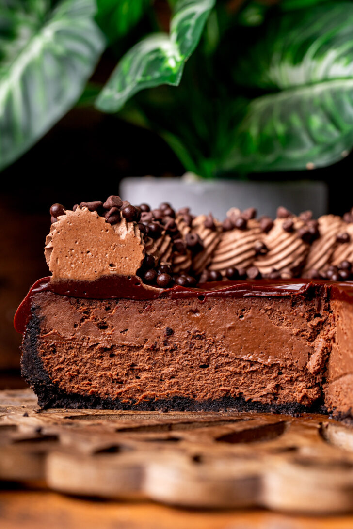 Triple Chocolate Cheesecake, image size:728x1092