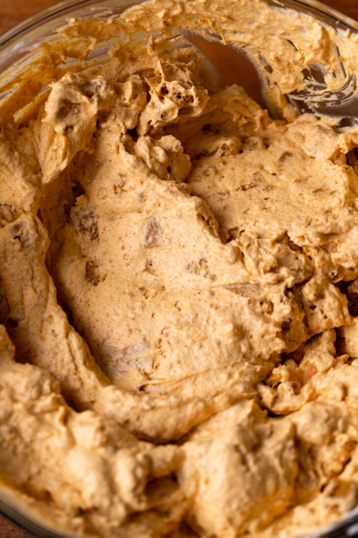 Pie batter in a bowl.